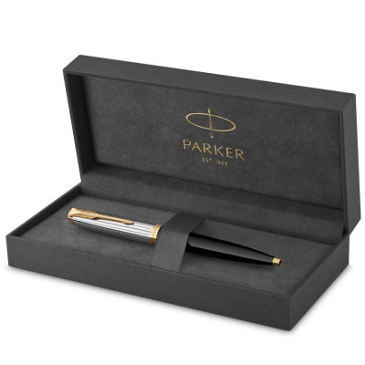 Ручка кулькова Parker 51 Premium Black GT BP (56 132)