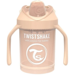 Поїльник-непроливайка Twistshake Міні 230 мл .Бежева (69881)