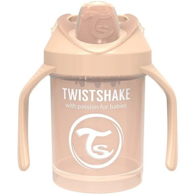 Поїльник-непроливайка Twistshake Міні 230 мл .Бежева (69881)