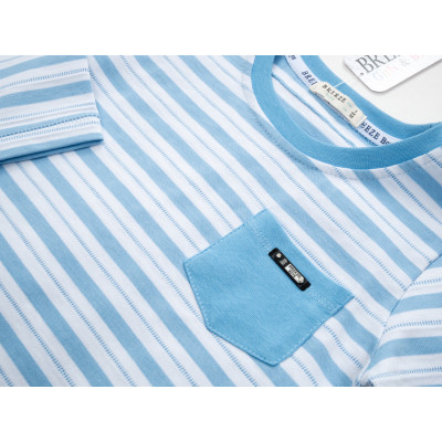 Кофта дитяча Breeze в полосочку (17090-110B-blue)