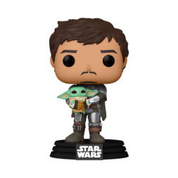 Фігурка для геймерів Funko Pop Мандалорець з Ґроґу (54525)