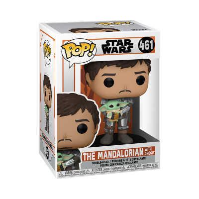Фігурка для геймерів Funko Pop Мандалорець з Ґроґу (54525)