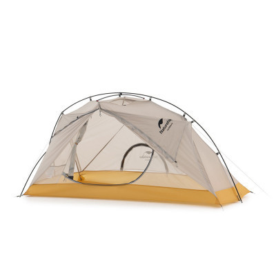 Намет Naturehike надлегкий одномісний NH21ZP003 сіро-жовтий (6927595775424)