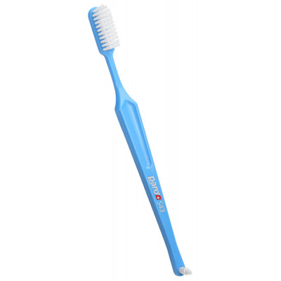 Зубна щітка Paro Swiss S43 м&#039;яка блакитна (7610458007099-blue)