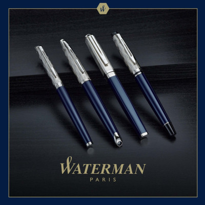 Ручка кулькова Waterman EXPERT LEssence du Bleu PT BP (20 050)