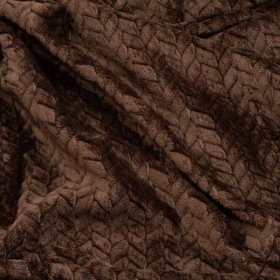 Плед Ardesto Jacquard Braid 200х220см, 100% поліестер, коричневий (ART0206JB)