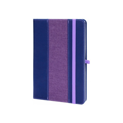 Книга записна Optima А5 COMBI-15, тверда обкладинка, гумка,лінія (O20125-15)
