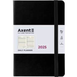 Тижневик Axent датований 2025 Partner Strong 145х210 мм, чорний (8819-25-01-A)