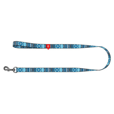 Повідок для собак WAUDOG Nylon &quot;Етно синій&quot; S (4597)