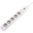 Мережевий фільтр живлення 2E 5XSchuko, 3G*1.5мм, 2м, white (2E-SP515M2WH)