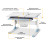 Парта Mealux Vancouver Multicolor Blue Lite (BD-620 W/G MC + BL Lite)