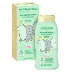 Дитячий шампунь Naturaverde 2 в 1 з екстрактом вівса та ромашки 200 мл (8029241108117)