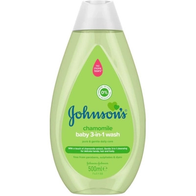 Дитячий шампунь Johnson’s baby м`який, 500 мл (3574669909518)