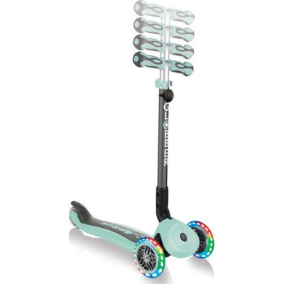 Самокат Globber Go Up Deluxe Lights 5 в 1 Led м&#039;ятний (646-206)