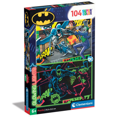 Пазл Clementoni що світиться в темряві Batman, серія Glowing, 104 елементи (27175)