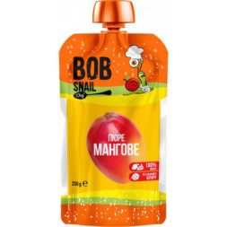 Дитяче пюре Bob Snail Равлик Боб Манго 250 г (4820219343905)