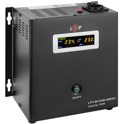Пристрій безперебійного живлення LogicPower LPY- W - PSW-500VA+, 5А/10А (4142)