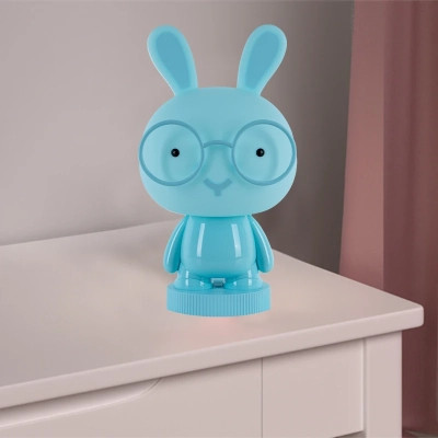 Нічник Kite Світильник LED з акумулятором Bunny, блакитний (K24-490-1-3)