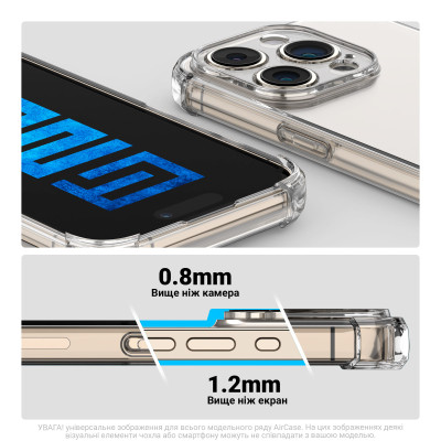 Чохол до мобільного телефона Armorstandart Air Force Xiaomi Redmi Note 14S 4G Camera cover Clear (ARM82029)