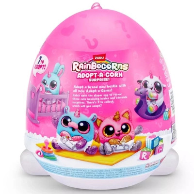 М&#039;яка іграшка Rainbocorns сюрприз серія A Adopt-a-Corn Surprise (92105A)