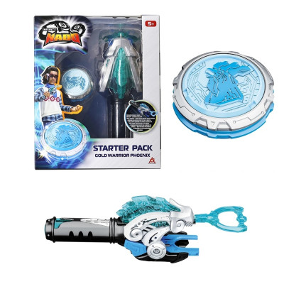 Дзига Infinity Nado VI серія Starter Pack Gold Warrior Phoenix Золотий Воїн Фенікс (EU654113)