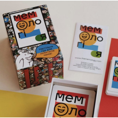 Настільна гра Memo Games Мемологія (українською) (Memogames)
