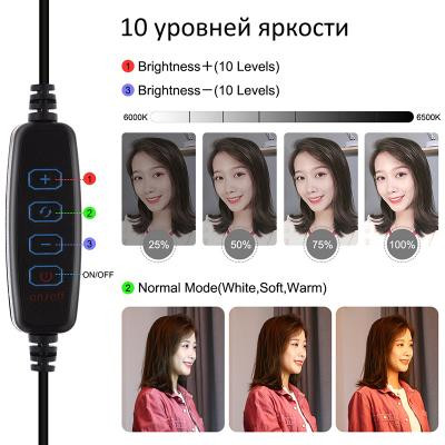 Набір блогера Puluz Ring USB LED lamp PU397 10.2&quot; (PU397)