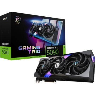 Відеокарта MSI GeForce RTX5090 32GB GAMING TRIO OC (RTX 5090 32G GAMING TRIO OC)