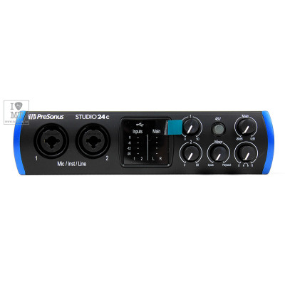Аудіоінтерфейс PreSonus Studio 24c (228476)