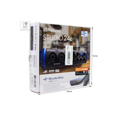 Аудіоінтерфейс PreSonus Studio 24c (228476)