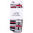 Колготки дитячі BNM в різнокольорові смужки (M0C0301-1037-5B-gray)