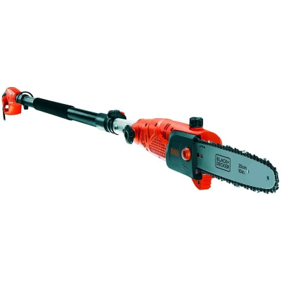 Ланцюгова пила Black&amp;Decker висоторіз зі штангою, 0.8 кВт, довжина 244 см, довжина шини 25 см (PS7525)