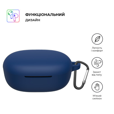 Чохол для навушників Armorstandart Hang Case для Xiaomi Redmi Buds 4 Lite Dark Blue (ARM73545)