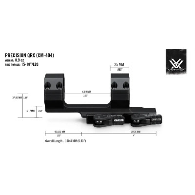 Кріплення для прицілу Vortex Precision QR Cantilever 30mm 2&quot; offset (CM-404) (930349)