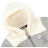 Кофта дитяча Haknur на блискавки з хутряним капюшоном (6943-68G-gray)