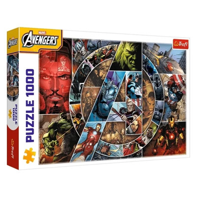 Пазл Trefl Marvel Heroes Месники 1000 елементів (5900511109344)