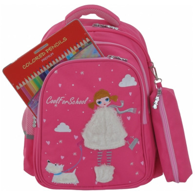 Рюкзак шкільний Cool For School 15&quot; 15 л Червоний (CF86832)