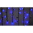 Гірлянда Delux ICICLE flash 75LED 2 х 0.7 м сіній/чорний IP44 EN (90012958)