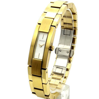 Наручний годинник Gucci 4605L 24605 g.-plated, white dial, g.-plated