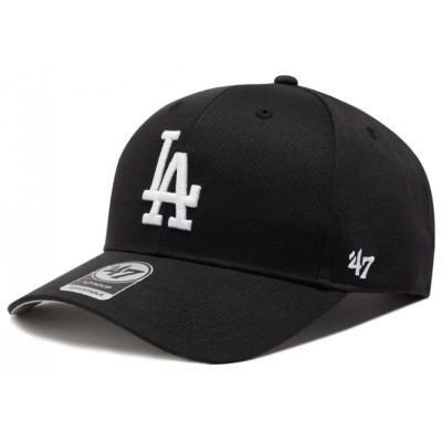 Кепка 47 Brand LOS ANGELES DODGERS RAISED BAS B-RAC12CTP-BKA чорний, сірий (194602042855)
