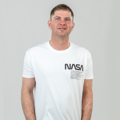 Футболка Sol&#039;s Imperial 190 Nasa Worm білий XL (11500102/81XL)