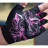 Рукавички для фітнесу MadMax MFG-770 Flower Power Gloves Black/Pink M (MFG-770_M)