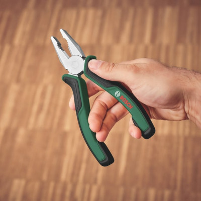 Плоскогубці Bosch набір 3 шт, комбіновані, подовжені, бокорізи (1.600.A02.C0S)