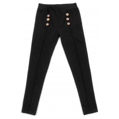 Лосини дитячі Breeze з гудзиками (14755-158G-black)