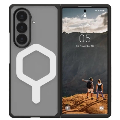 Чохол до мобільного телефона UAG Mouve with Magnet Samsung Galaxy Z Fold 7 Ice (214505114343)