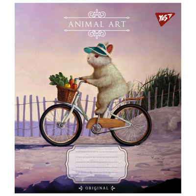 Зошит Yes Animal art 60 аркушів лінія (767153)