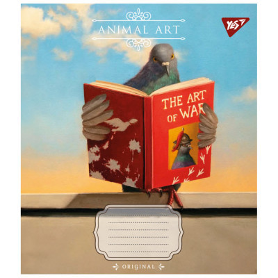 Зошит Yes Animal art 60 аркушів лінія (767153)