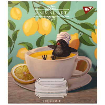 Зошит Yes Animal art 60 аркушів лінія (767153)