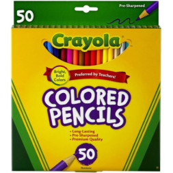 Олівці кольорові Crayola 50 шт (68-4050)