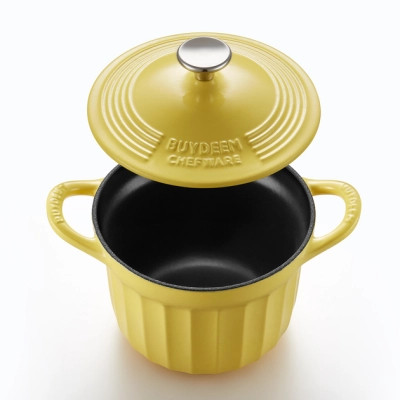 Гусятниця Buydeem CP541 Mellow Yellow чавунна емальована 1.8 л (CP541-MY)